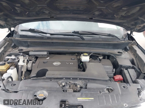 2015 Nissan Pathfinder SV z VIN 5N1AR2MN7FC607589, wystawiony jako IAAI lot #42146811 z przebiegiem 183 968 mil mil oraz . Historia ofert i sprzedaży dostępna na DreamBid. Obrazek 10.