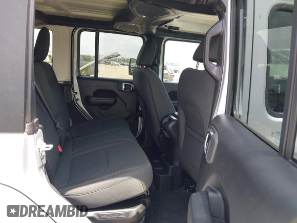 2024 Jeep Wrangler Sport S with VIN 1C4RJXN60RW208013, listed as a IAAI auction lot 42117388 with 34,407 mi miles and . Bid and sale history available at DreamBid. Image 8.