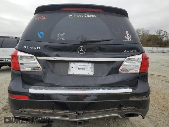 2015 Mercedes-Benz GL-Class GL 450 with VIN 4JGDF6EE6FA519527, listed as a Copart auction lot 77113663 with 176,604 mi miles. Bid and sale history available at carsss.com. Image 6.
