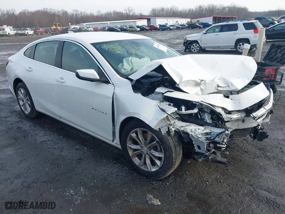 2019 Chevrolet Malibu LT with VIN 1G1ZD5ST7KF110021, listed as a IAAI auction lot 41479204 with 96,146 mi miles. Bid and sale history available at carsss.com. Image 1.