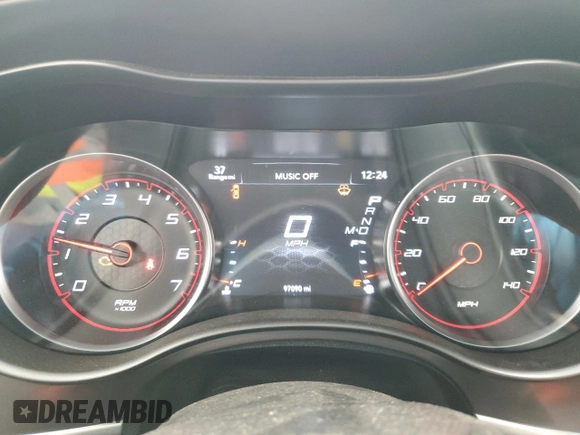 2021 Dodge Charger SXT with VIN 2C3CDXBG7MH522506, listed as a Copart auction lot 50197255 with 97,090 mi miles and Salvage Title. Bid and sale history available at DreamBid. Image 9.