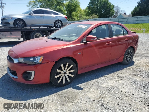 2017 Mitsubishi Lancer ES with VIN JA32U2FU0HU007097, listed as a Copart auction lot 52193245 with 208,637 mi miles and Salvage Title. Bid and sale history available at carsss.com. Image 1.