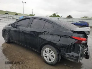 2021 Nissan Versa S with VIN 3N1CN8DV1ML858060, listed as a Copart auction lot 55814265 with 112,641 mi miles and Salvage title. Bid and sale history available at DreamBid. Image 2.