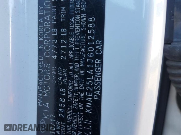 2018 Kia Stinger Premium with VIN KNAE25LA1J6012588, listed as a Copart auction lot 43394965 with 103,070 mi miles and Salvage Title. Bid and sale history available at carsss.com. Image 15.