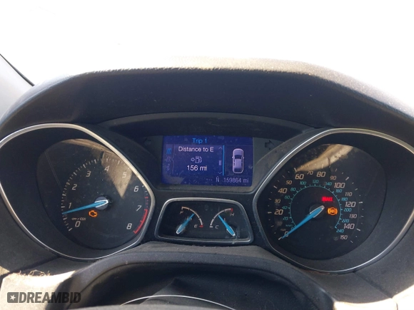 2012 Ford Focus SE with VIN 1FAHP3K26CL460206, listed as a IAAI auction lot 41844876 with 159,864 mi miles. Bid and sale history available at carsss.com. Image 7.
