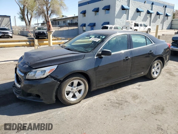 2015 Chevrolet Malibu LS with VIN 1G11B5SL9FF238480, listed as a Copart auction lot 50763465 with 30,219 mi miles and Salvage Title. Bid and sale history available at DreamBid. Image 1.