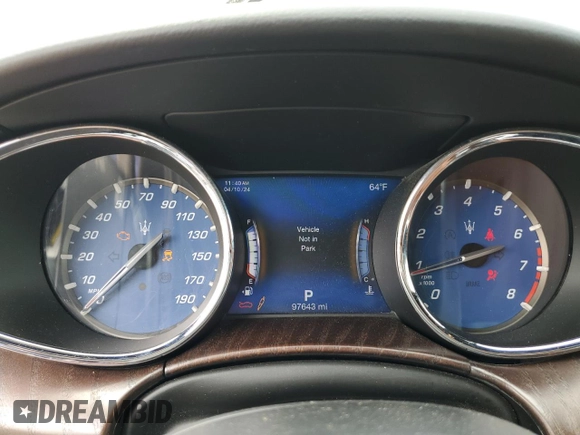 2018 Maserati Quattroporte S Q4 z VIN ZAM56YRAXJ1295100, wystawiony jako Copart lot #42092804 z przebiegiem Nie podano mil oraz . Historia ofert i sprzedaży dostępna na DreamBid. Obrazek 9.