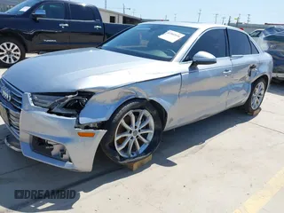 2019 Audi A4 Premium with VIN WAUGMAF40KN002742, listed as a IAAI auction lot 41902534 with 87,165 mi miles. Bid and sale history available at carsss.com. Image 6.