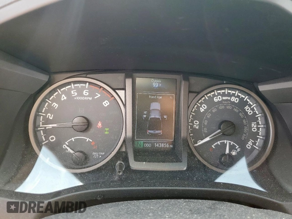 2017 Toyota Tacoma SR5 z VIN 5TFCZ5AN1HX048104, wystawiony jako Copart lot #60883165 z przebiegiem 143 856 mil mil oraz Szkoda całkowita • Salvage title. Historia ofert i sprzedaży dostępna na DreamBid. Obrazek 9.