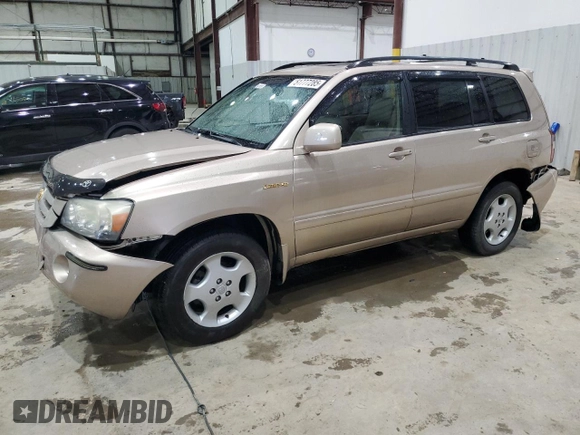 2004 Toyota Highlander z VIN JTEEP21A640020002, wystawiony jako Copart lot #51777285 z przebiegiem 102 011 mil mil oraz Nie do naprawy • Non repairable. Historia ofert i sprzedaży dostępna na DreamBid. Obrazek 1.
