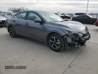2024 Nissan Sentra SV with VIN 3N1AB8CV5RY284574, listed as a Copart auction lot 48289415 with 97,883 mi miles and Salvage Title. Bid and sale history available at carsss.com. Image 4.