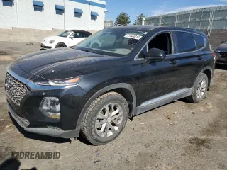 2020 Hyundai Santa Fe SE with VIN 5NMS23AD5LH198519, listed as a Copart auction lot 77644014 with 0 mi miles and Salvage Title. Bid and sale history available at carsss.com. Image 1.