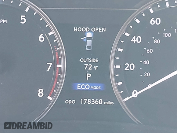 2014 Lexus GS 350 with VIN JTHBE1BL9E5038102, listed as a IAAI auction lot 42328099 with 178,360 mi miles and . Bid and sale history available at DreamBid. Image 16.