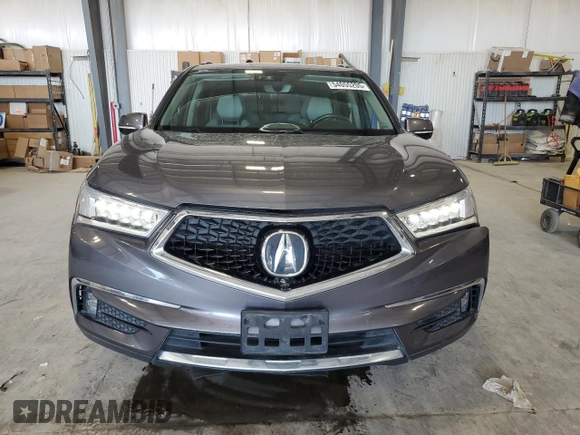 2017 Acura MDX Advance with VIN 5FRYD4H82HB001719, listed as a Copart auction lot 54055205 with 106,527 mi miles and Salvage title. Bid and sale history available at DreamBid. Image 5.