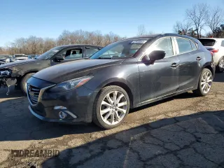 2014 Mazda 3 S Touring with VIN JM1BM1L39E1205634, listed as a Copart auction lot 42619665 with 118,100 mi miles and Salvage Title. Bid and sale history available at DreamBid. Image 1.