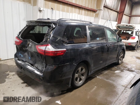 2019 Toyota Sienna LE Auto Access Seat with VIN 5TDKZ3DC7KS003451, listed as a Copart auction lot 87056704 with 76,587 mi miles and Salvage Title. Bid and sale history available at DreamBid. Image 3.