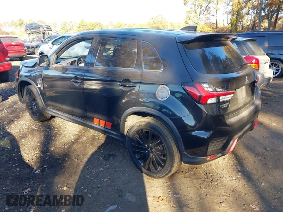 2020 Mitsubishi Outlander Sport ES 2.0 with VIN JA4AR3AUXLU031065, listed as a IAAI auction lot 40655265 with 94,138 mi miles. Bid and sale history available at carsss.com. Image 3.