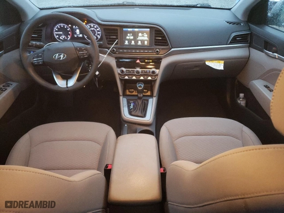 2020 Hyundai Elantra Value Edition with VIN KMHD84LF6LU105071, listed as a Copart auction lot 82125983 with 51,190 mi miles and Salvage Title. Bid and sale history available at carsss.com. Image 8.