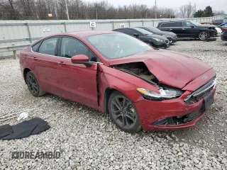 2018 Ford Fusion S with VIN 3FA6P0G71JR276266, listed as a Copart auction lot 43944495 with 80,477 mi miles and Salvage Title. Bid and sale history available at carsss.com. Image 4.