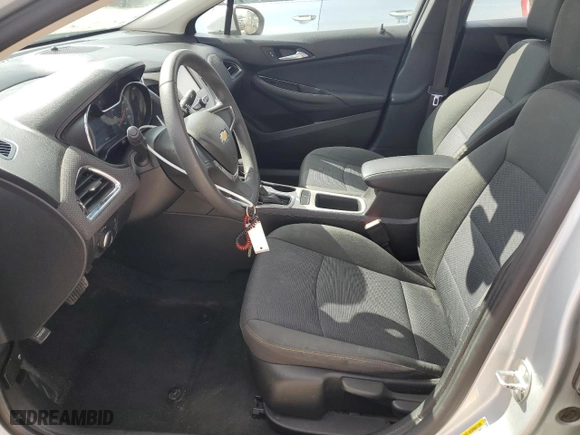 2017 Chevrolet Cruze LS with VIN 1G1BC5SM1H7169176, listed as a Copart auction lot 47208645 with 75,845 mi miles and Salvage Title. Bid and sale history available at carsss.com. Image 7.