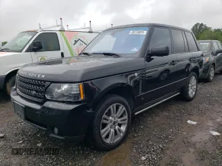 2012 Land Rover Range Rover HSE Lux with VIN SALMF1D49CA374956, listed as a Copart auction lot 59733835 with 113,390 mi miles and Salvage title. Bid and sale history available at DreamBid. Image 1.