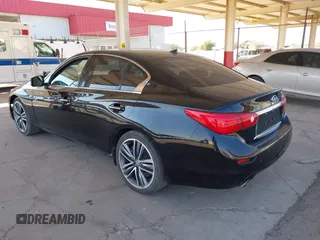 2014 Infiniti Q50 Premium with VIN JN1BV7AP9EM688811, listed as a IAAI auction lot 41483058 with 95,204 mi miles and . Bid and sale history available at DreamBid. Image 3.