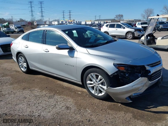 2016 Chevrolet Malibu LT with VIN 1G1ZE5ST7GF268623, listed as a IAAI auction lot 41805176 with 46,173 mi miles. Bid and sale history available at carsss.com. Image 1.
