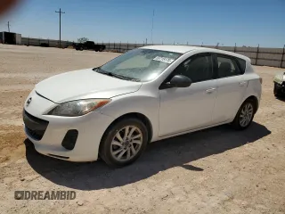 2013 Mazda 3 i Touring with VIN JM1BL1L75D1711594, listed as a Copart auction lot 53715175 with 117,053 mi miles and Salvage title. Bid and sale history available at DreamBid. Image 1.
