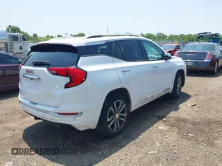 2019 GMC Terrain Denali with VIN 3GKALXEX7KL101072, listed as a IAAI auction lot 42361416 with 91,097 mi miles and . Bid and sale history available at DreamBid. Image 4.