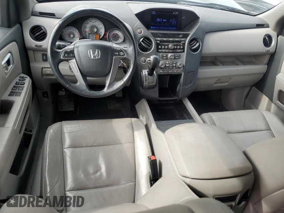 2013 Honda Pilot EX-L with VIN 5FNYF4H50DB017543, listed as a Copart auction lot 59842665 with 119,864 mi miles and Salvage title. Bid and sale history available at DreamBid. Image 8.