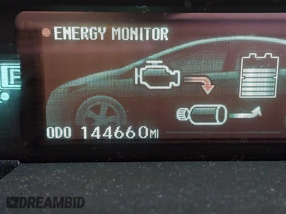 2013 Toyota Prius One with VIN JTDKN3DU9D0344912, listed as a IAAI auction lot 41623973 with 144,660 mi miles and . Bid and sale history available at DreamBid. Image 15.