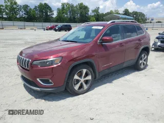 2020 Jeep Cherokee Limited with VIN 1C4PJLDN4LD549247, listed as a Copart auction lot 62456415 with 107,336 mi miles and Salvage title. Bid and sale history available at DreamBid. Image 1.