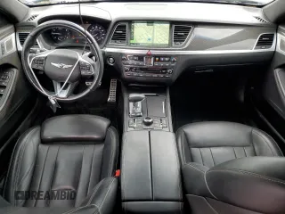 2018 Genesis G80 Sport z VIN KMHGN4JB3JU268389, wystawiony jako Copart lot #45352615 z przebiegiem 61 112 mil mil oraz Szkoda całkowita • Salvage title. Historia ofert i sprzedaży dostępna na DreamBid. Obrazek 8.