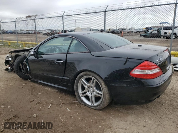 2008 Mercedes-Benz SL 550 with VIN WDBSK71F88F139671, listed as a Copart auction lot 42639315 with Not provided miles and Salvage title. Bid and sale history available at DreamBid. Image 2.