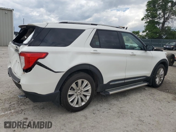2020 Ford Explorer Limited z VIN 1FMSK8FH5LGB55939, wystawiony jako Copart lot #58589535 z przebiegiem 58 512 mil mil oraz Szkoda całkowita • Salvage title. Historia ofert i sprzedaży dostępna na DreamBid. Obrazek 3.
