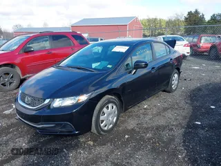 2014 Honda Civic Sedan LX with VIN 19XFB2F59EE021804, listed as a IAAI auction lot 41032926 with 91,634 mi miles. Bid and sale history available at carsss.com. Image 2.