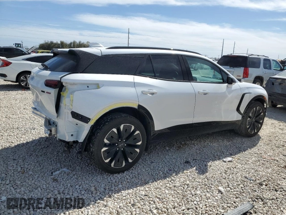 2024 Chevrolet Blazer EV eAWD RS z VIN 3GNKDCRJ3RS255118, wystawiony jako Copart lot #49162575 z przebiegiem 3132 mil mil oraz Szkody całkowita. Historia ofert i sprzedaży dostępna na DreamBid. Obrazek 3.