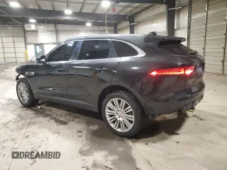 2018 Jaguar F-Pace 30t Portfolio with VIN SADCN2GX8JA321975, listed as a Copart auction lot 85419414 with 121,994 mi miles and Salvage title. Bid and sale history available at DreamBid. Image 2.