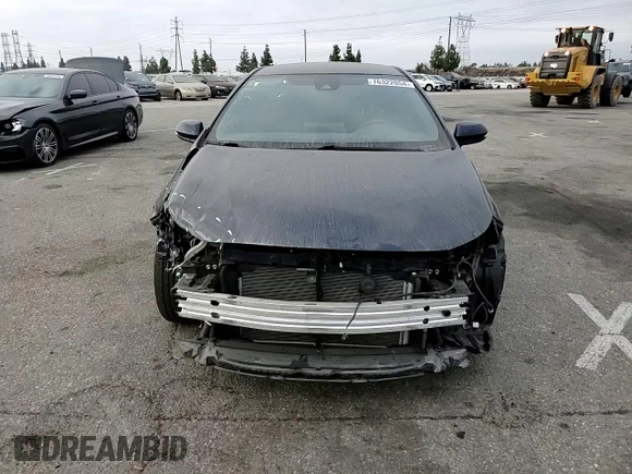 2019 Toyota Corolla Hatchback SE with VIN JTNK4RBE4K3064176, listed as a Copart auction lot 76322054 with 44,187 mi miles and Salvage Title. Bid and sale history available at carsss.com. Image 10.