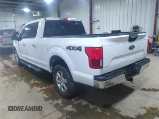 2018 Ford F-150 XL with VIN 1FTFW1EG9JFD55221, listed as a IAAI auction lot 42073862 with 184,281 mi miles and . Bid and sale history available at carsss.com. Image 3.