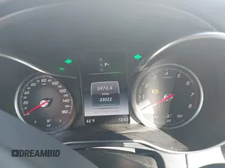 2017 Mercedes-Benz C 300 with VIN WDDWJ4JB4HF505505, listed as a IAAI auction lot 41413118 with 33,022 mi miles and . Bid and sale history available at carsss.com. Image 7.