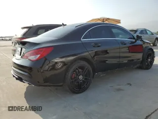 2018 Mercedes-Benz CLA 250 with VIN WDDSJ4EB9JN537001, listed as a Copart auction lot 56726373 with 75,350 mi miles and . Bid and sale history available at DreamBid. Image 3.