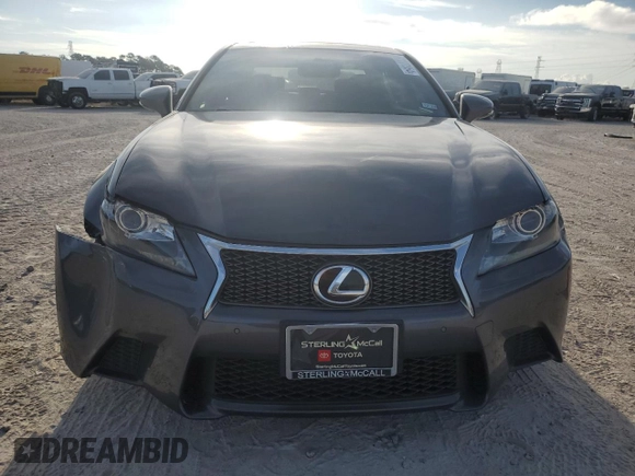 2014 Lexus GS 350 with VIN JTHBE1BL4E5038010, listed as a Copart auction lot 62227354 with 128,277 mi miles and Salvage Title. Bid and sale history available at carsss.com. Image 5.