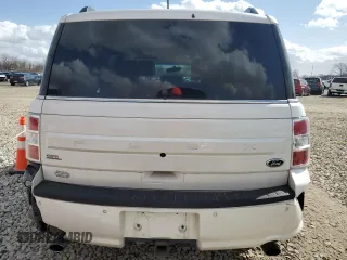 2015 Ford Flex SEL with VIN 2FMGK5C81FBA22941, listed as a Copart auction lot 47589955 with 144,543 mi miles and Salvage Title. Bid and sale history available at carsss.com. Image 6.