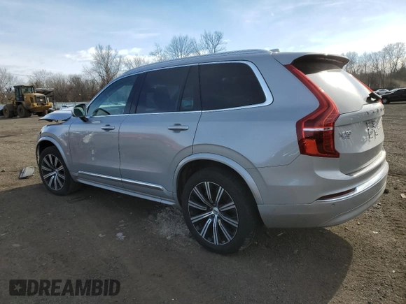 2024 Volvo XC90 Core Bright Theme with VIN YV4L12PK1R1187069, listed as a Copart auction lot 41672625 with 15,438 mi miles and Salvage Title. Bid and sale history available at carsss.com. Image 2.