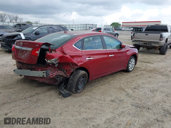 2017 Nissan Sentra SV with VIN 3N1AB7AP6HL686825, listed as a IAAI auction lot 41957647 with 79,984 mi miles and . Bid and sale history available at DreamBid. Image 4.