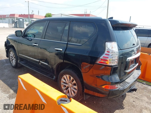 2017 Lexus GX with VIN JTJBM7FX9H5152140, listed as a IAAI auction lot 42122333 with 137,415 mi miles. Bid and sale history available at carsss.com. Image 3.