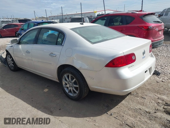 2007 Buick Lucerne V6 CXL with VIN 1G4HD57287U228614, listed as a IAAI auction lot 41843518 with 183,249 mi miles. Bid and sale history available at carsss.com. Image 3.