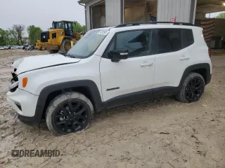2023 Jeep Renegade Altitude z VIN ZACNJDE18PPP17792, wystawiony jako Copart lot #54563905 z przebiegiem 2 768 mil mil oraz Szkoda całkowita • Salvage title. Historia ofert i sprzedaży dostępna na DreamBid. Obrazek 1.