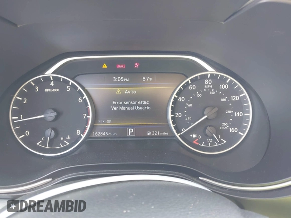 2016 Nissan Maxima Platinum with VIN 1N4AA6AP2GC385723, listed as a IAAI auction lot 41753328 with 162,845 mi miles and . Bid and sale history available at DreamBid. Image 7.